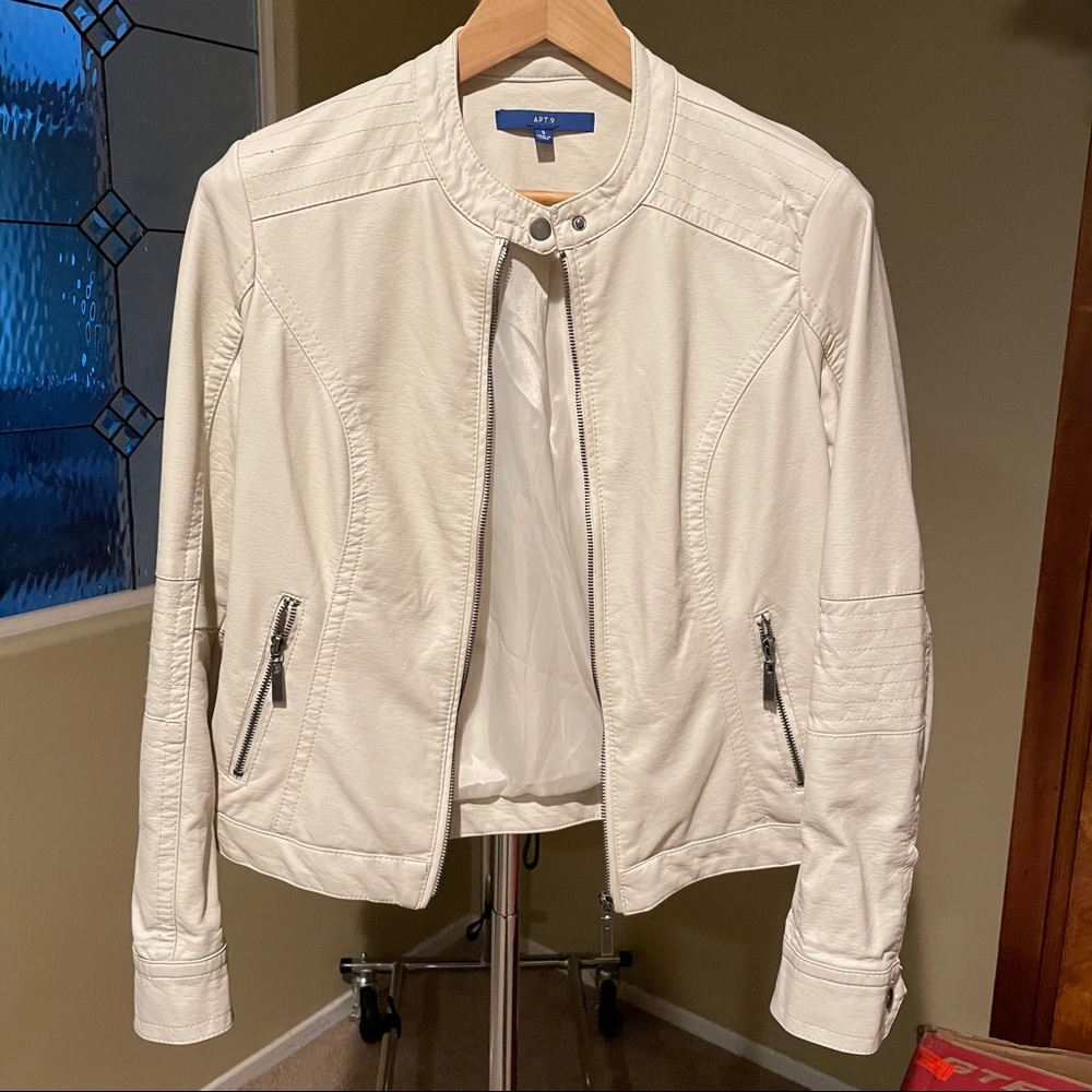Apartment 9 Pleather Moto Jacket